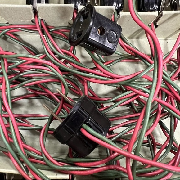 Vintage Royalites Christmas Tree Light Streamer String Set with Box 2 Sets - Picture 6 of 13